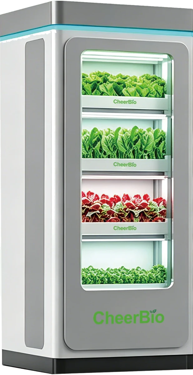 IndoorFarmX 1 台葉菜櫃整機方案（矮款）